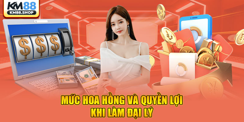 Mức hoa hồng và quyền lợi khi làm đại lý